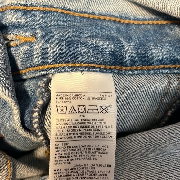 OLD Navy jean overalls, size 0, in good condition - Picture 9 of 9